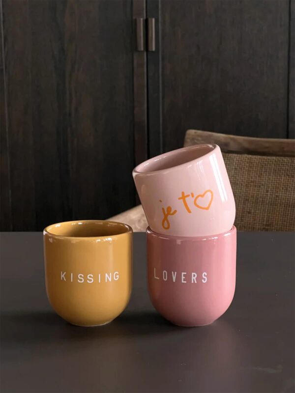 UNIK.HUS SISI House of Style Tasse Mug Becher Kissing Lovers je t'aime