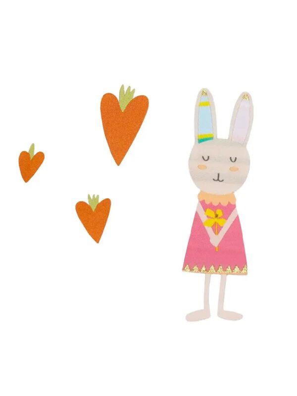 UNIK.HUS Fabfabstickers Frau Hase Mrs Rabbit