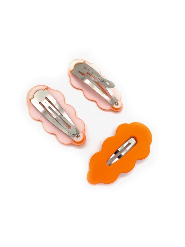 UNIK-HUS Haarclips Wolke Bubble orange