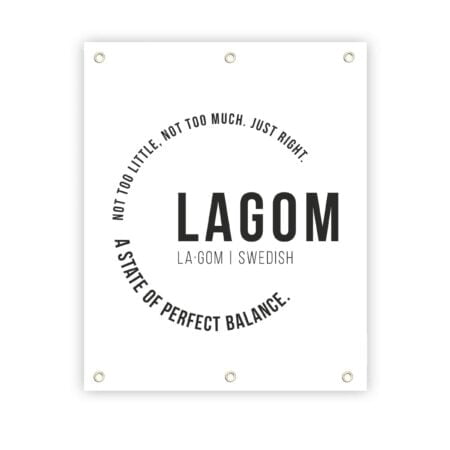 UNIK.HUS LINEOSTER.HUS Poster Outdoor Indoor Lagom