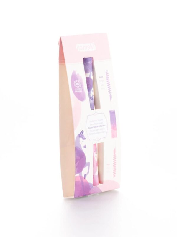 UNIK.HUS Namaki cosmetics Haarmascara mit 2 Spitzen Rosa + Lila