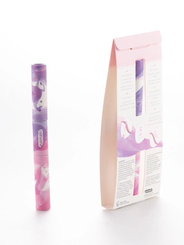 UNIK.HUS Namaki cosmetics Haarmascara mit 2 Spitzen Rosa + Lila