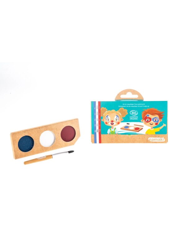 UNIK-HUS Namaki cosmetics Schminkset Clown Harlekin offen