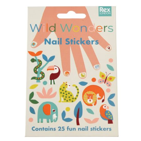 UNIK.HUS Rex London Nagelsticker Wild Wonders