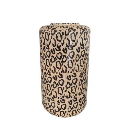 UNIK.HUS Vase Leo Leoprint Leolook 16x29 cm