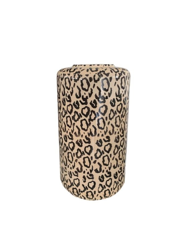 UNIK.HUS Vase Leo Leoprint Leolook 16x29 cm