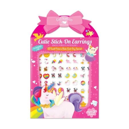 UNIK.HUS Girl Nation Ohrsticker Stick-On-earrings Einhorn