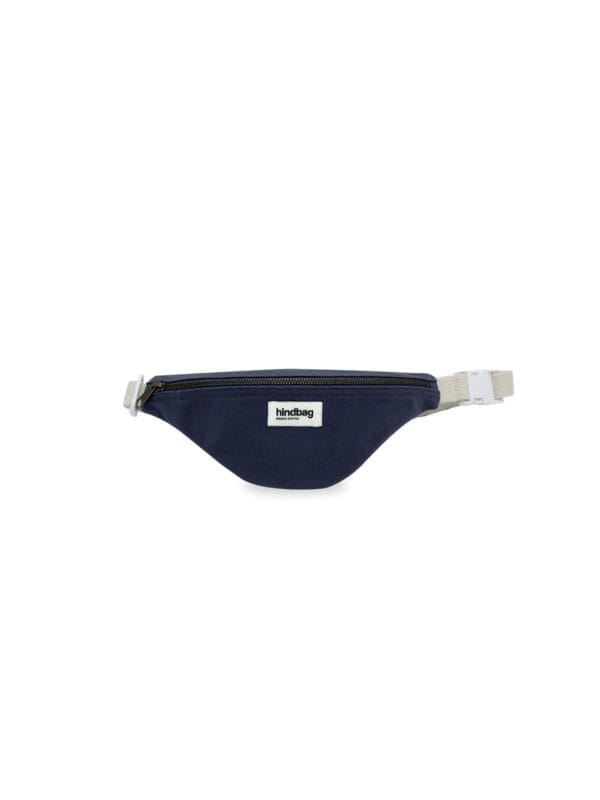 UNIK.HUS hindbag Tasche Augustin Kids Bananentasche Umhängetasche lila navy dunkelblau marine