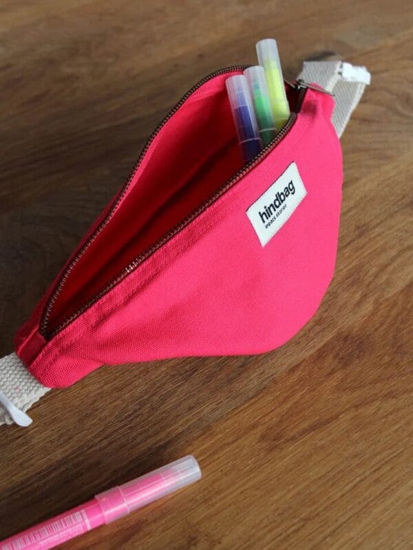 UNIK.HUS hindbag Tasche Augustin Kids Bananentasche Umhängetasche pink holi fuchsia