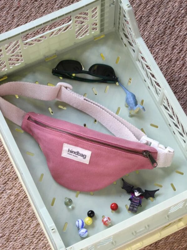 UNIK.HUS hindbag Tasche Augustin Kids Bananentasche Umhängetasche blush rosa