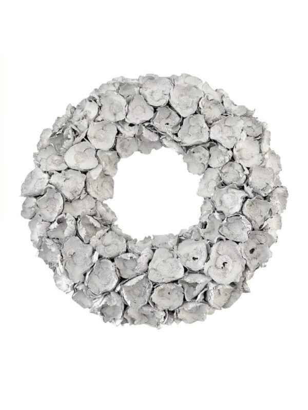 UNIK.HUS Couronne Coco flower wreath Naturkranz Kokos 40 cm