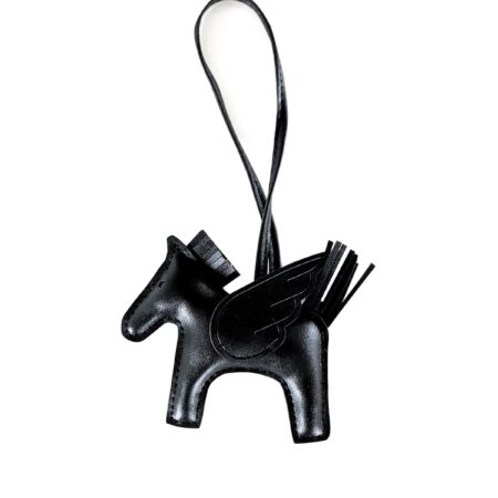 UNIK.HUS Bag Charm Taschenanhänger Pegasus schwarz