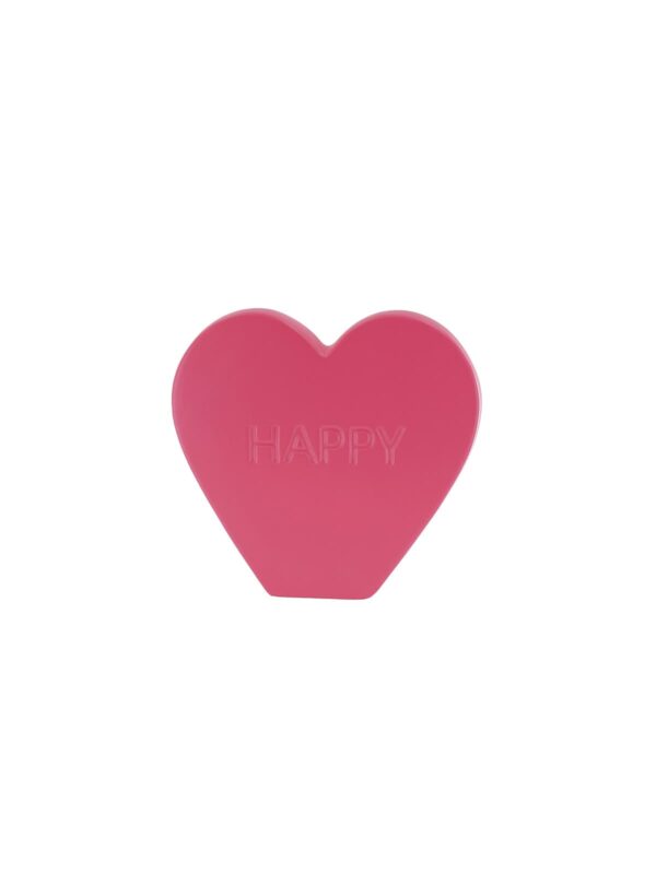 UNIK.HUS Housevitamin Herz Bonbon-Herz pink "happy"